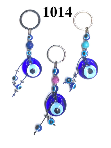 Evil Eye Protection  Bead KeyChain #1014