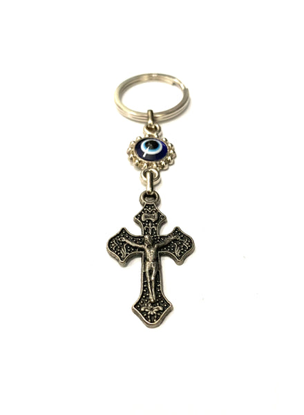 Lucky  Eye Cross Key Chain #1314