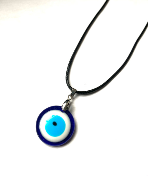 Evil Eye traditional glass eye necklace #3059