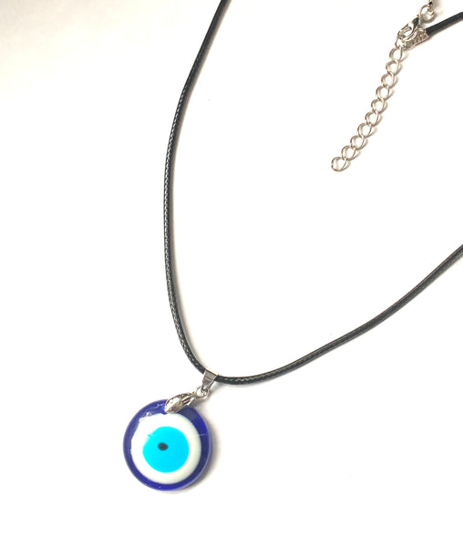 Evil Eye traditional glass eye necklace #3059