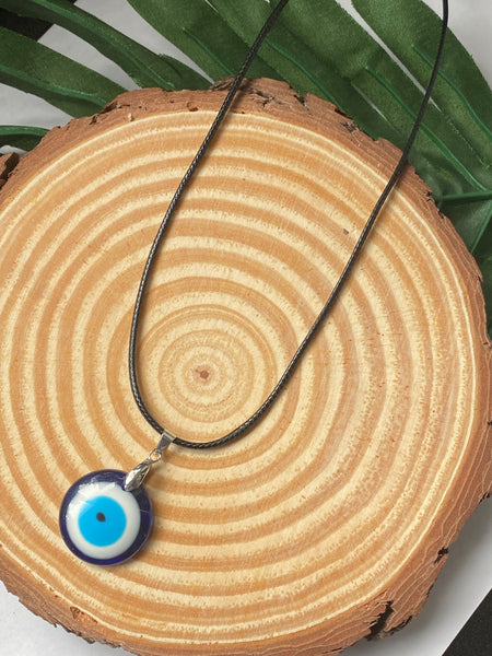 Evil Eye traditional glass eye necklace #3059