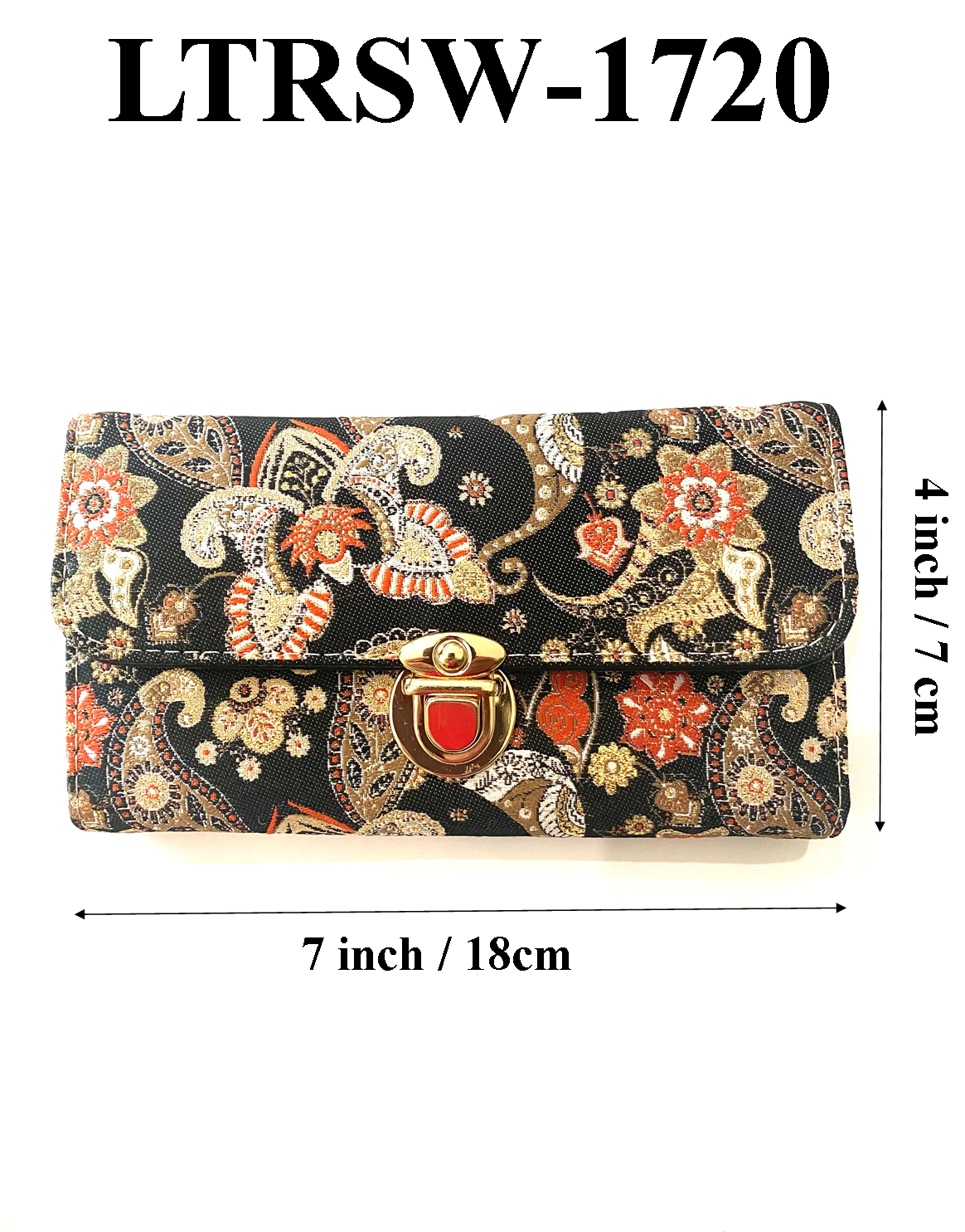 Turkish Kilim  Continental Wallet  LTRSW-1720