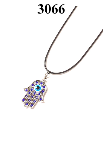 Evil Eye Hamsa Necklace #3066